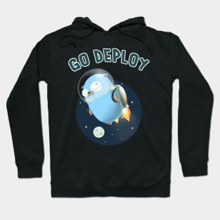 Golang Gopher Go Deploy Hoodie